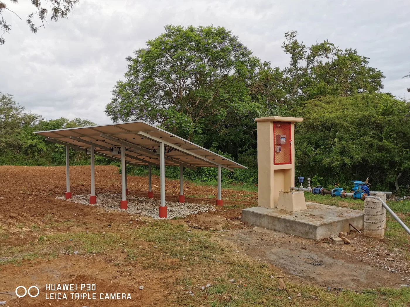Sistema solar interconectado a CFE instalado en Oaxaca
